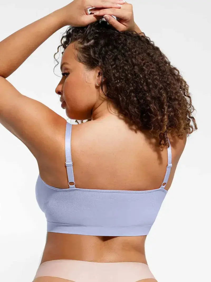 Soutien-gorge minimizer Montainoir sans armature ni rembourrage - Bleu irisé