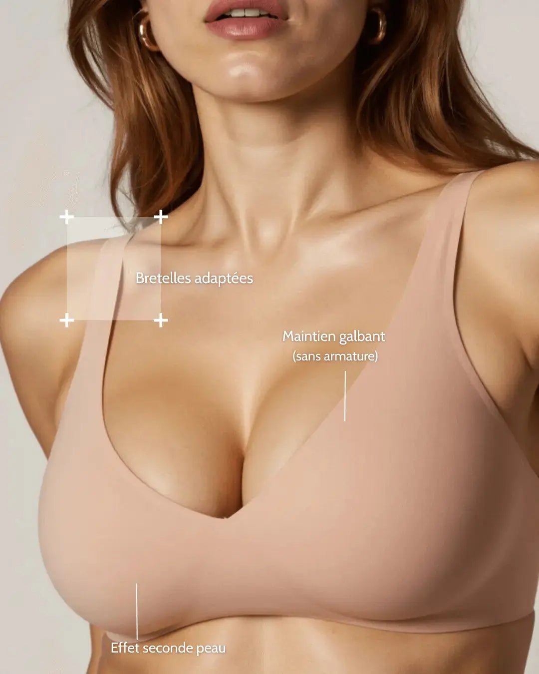 Soutien-gorge triangle galbant & confortable sans armature Obor