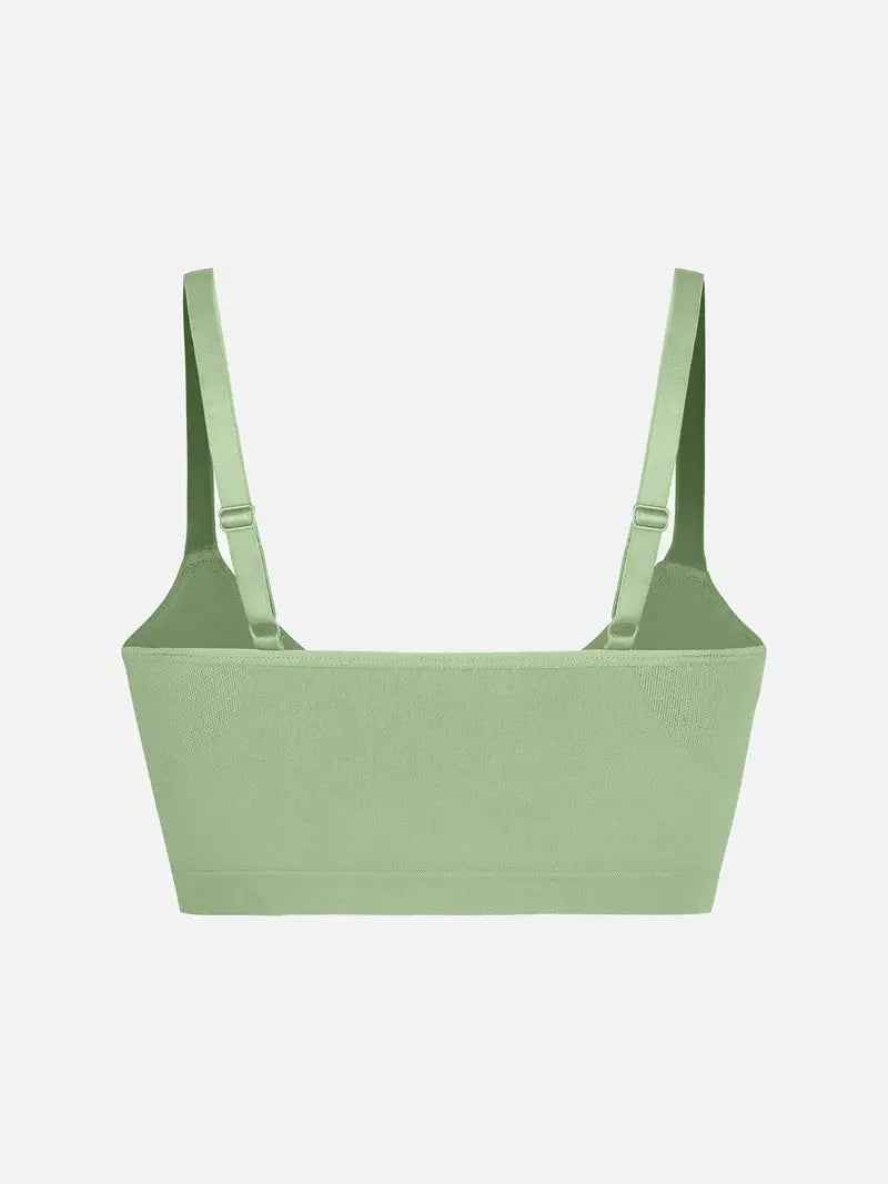 Soutien-gorge minimizer Montainoir sans armature ni rembourrage - Vert sauge