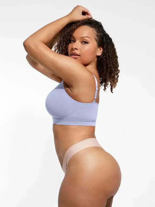 Soutien-gorge minimizer Montainoir sans armature ni rembourrage - Bleu irisé