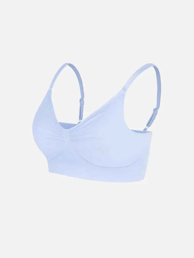 Soutien-gorge minimizer Montainoir sans armature ni rembourrage - Bleu irisé Obor