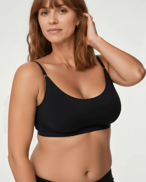 Brassière massante et galbante Montainoir™ - Noire Obor