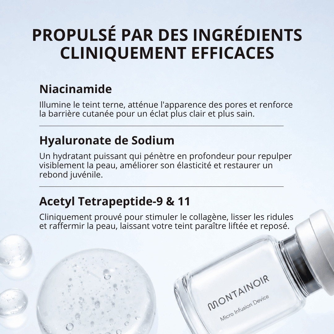 Micro-infusion Anti-Âge Montainoir — Revival Infusion System