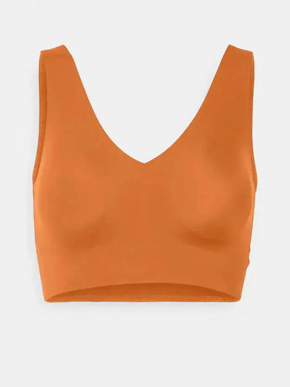Soutien-gorge enveloppant & galbant sans armature - Orange