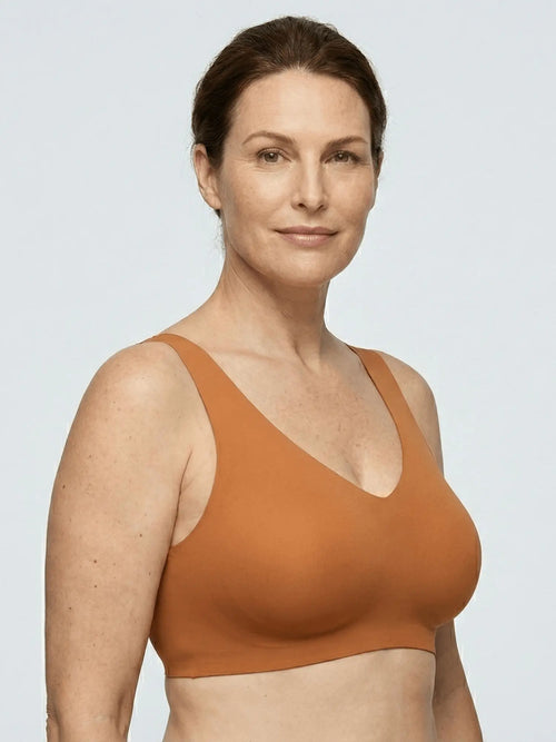 Women's bras without straps