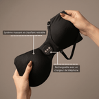 Montainoir™ Massaging and Shaping Bra - Black