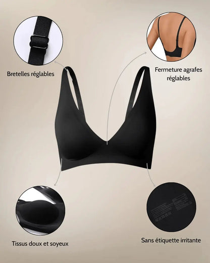 Soutien-gorge triangle galbant & confortable sans armature Obor