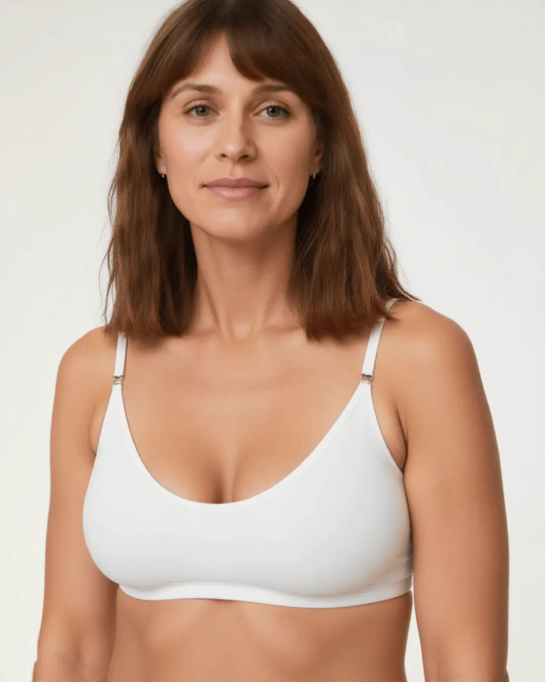 Brassière massante et galbante Montainoir™ - Blanche Obor