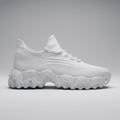 Sneakers med fodstøtte til trætte fødder - hvide
