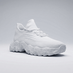 Sneakers med fodstøtte til trætte fødder - hvide