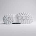 Sneakers med fodstøtte til trætte fødder - hvide