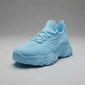 Sneakers med fodstøtte til trætte fødder - Pastelblå