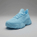 Sneakers med fodstøtte til trætte fødder - Pastelblå