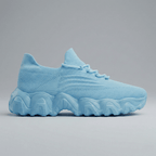 Sneakers med fodstøtte til trætte fødder - Pastelblå