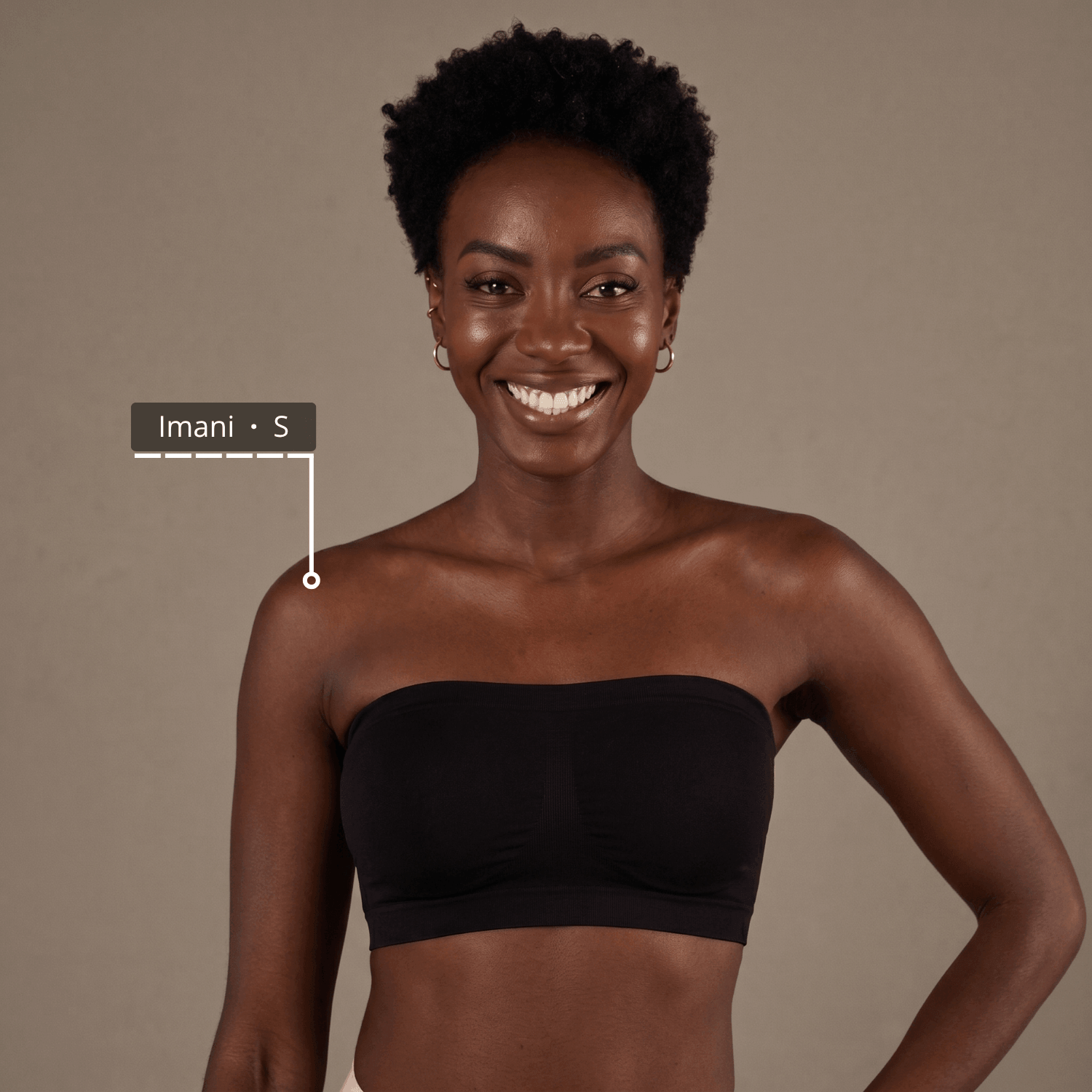 Brassière Bandeau d'été sans armature