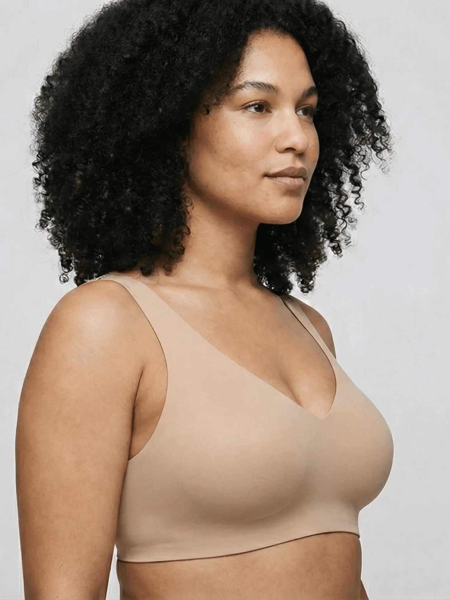 Women's bras without straps