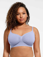 Soutien-gorge minimizer Montainoir sans armature ni rembourrage - Bleu irisé Obor