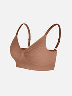 Soutien-gorge minimizer Montainoir sans armature ni rembourrage - Brun moka Obor
