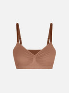 Soutien-gorge minimizer Montainoir sans armature ni rembourrage - Brun moka Obor