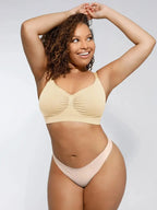 Soutien-gorge minimizer Montainoir sans armature ni rembourrage - Crème Obor