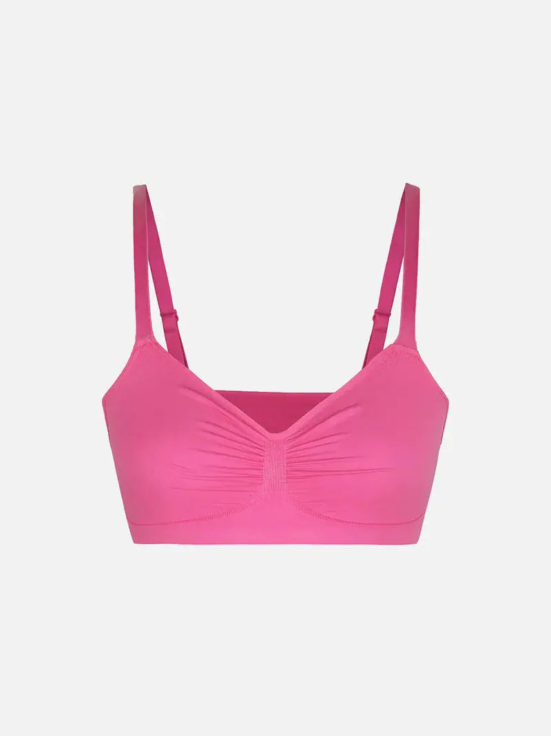 Soutien-gorge minimizer Montainoir sans armature ni rembourrage - Fuchsia intense Obor