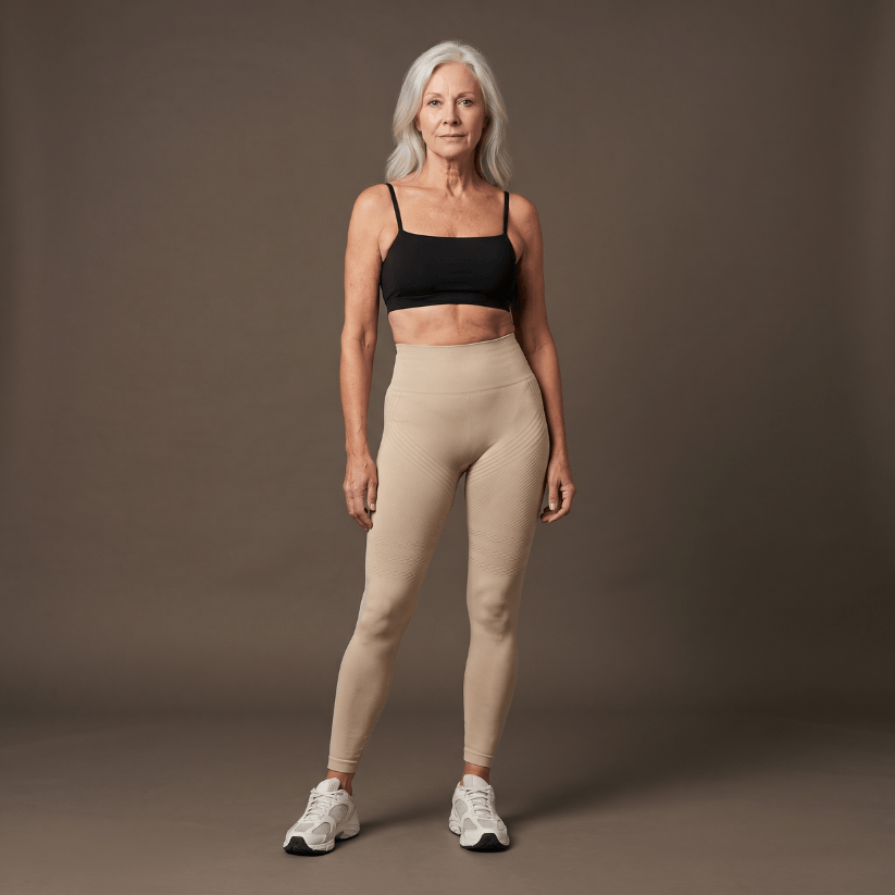 Anti-cellulite leggings - Beige