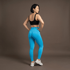 Anti-cellulite leggings – Blå