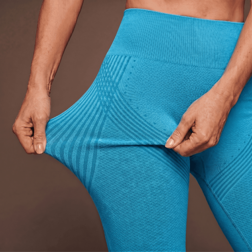 Anti-cellulite leggings – Blå