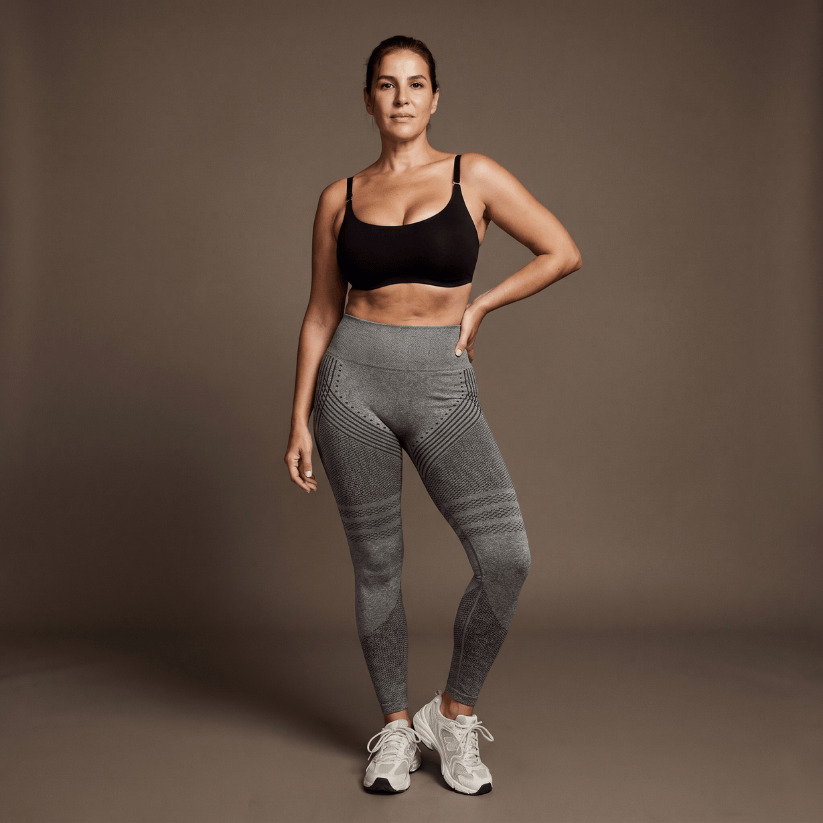 Anti-cellulite leggings - Grå