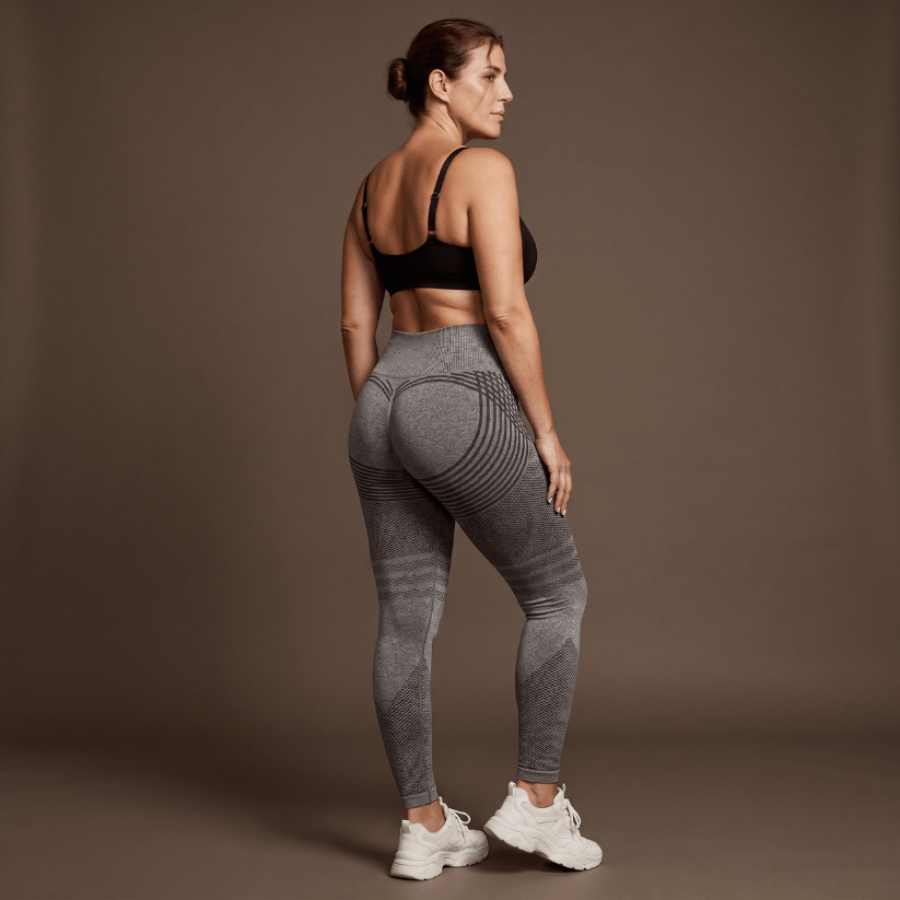 Anti-cellulite leggings - Grå