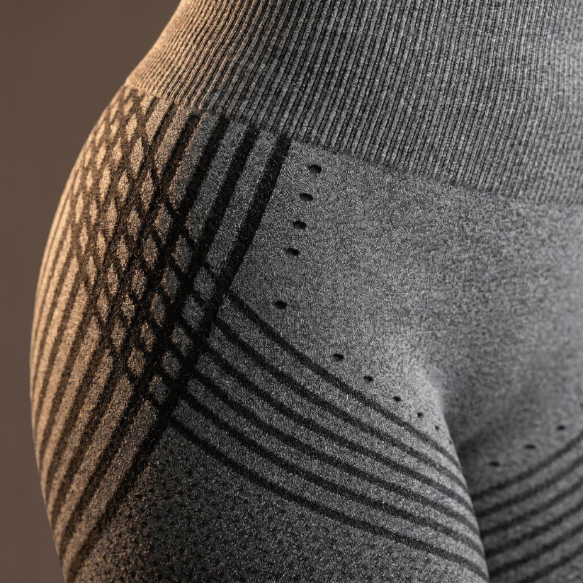 Anti-cellulite leggings - Grå