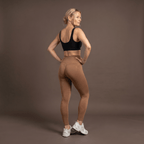 Anti-cellulite leggings – Brun