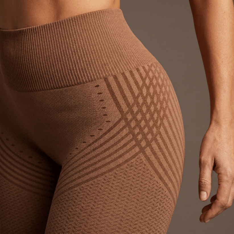 Anti-cellulite leggings – Brun