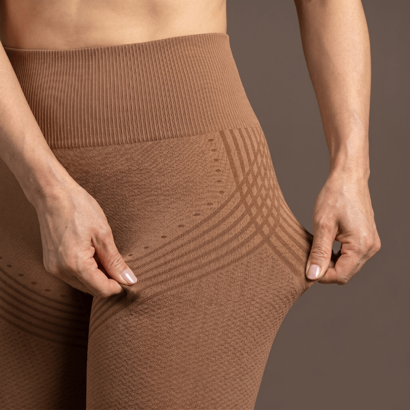 Anti-cellulite leggings – Brun
