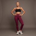 Anti-cellulite leggings – Bordeaux