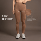 Anti-cellulite leggings – Brun