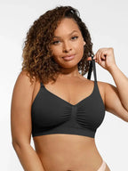 Soutien-gorge minimizer Montainoir sans armature ni rembourrage - Noir onyx Obor