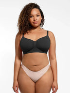 Soutien-gorge minimizer Montainoir sans armature ni rembourrage - Noir onyx Obor