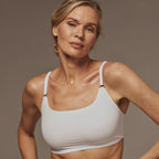 Brassière massante et galbante Montainoir™ - Blanche