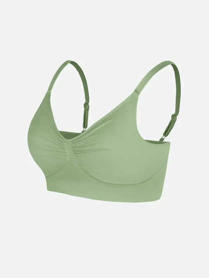 Soutien-gorge minimizer Montainoir sans armature ni rembourrage - Vert sauge